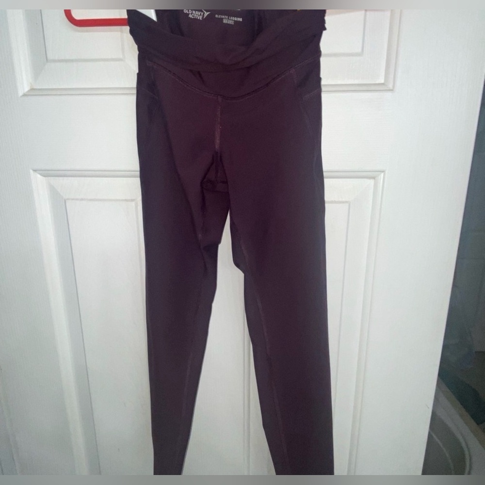 Dark Purple Leggings. Old navy
